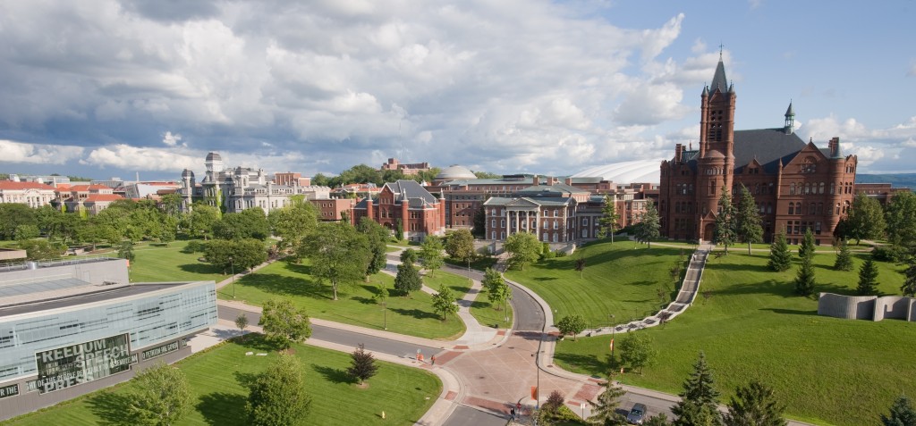 Spring Summer Crouse Maxwell Tolley HL Hall Of Languages Smith Newhouse III Exterior Roof